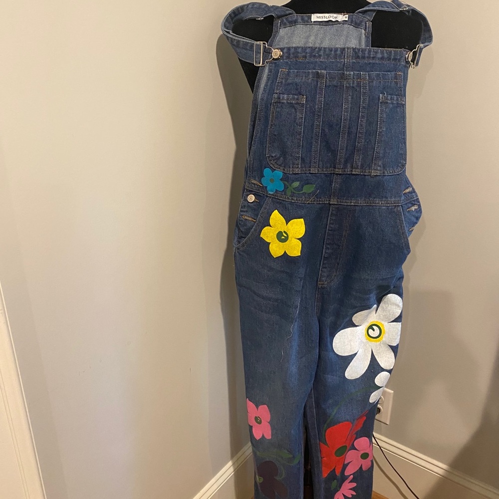 Denim Overalls